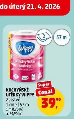 Penny Market KUCHYŇSKÉ UTĚRKY WIPPY, 1 role nabídka