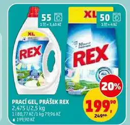 Penny Market PRACÍ GEL REX nabídka