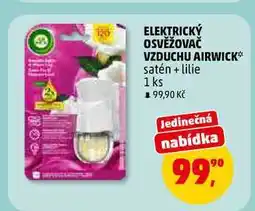 Penny Market ELEKTRICKÝ OSVĚŽOVAČ VZDUCHU AIRWICK satén + lilie, 1 ks nabídka