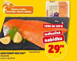 Penny Market Losos divoký keta filet nabídka