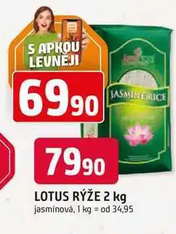 Trefa LOTUS RÝŽE 2 kg jasmínová nabídka