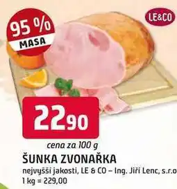 Trefa Le & Co Šunka zvonařka nejvyšší jakosti nabídka