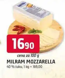 Trefa MILRAM MOZZARELLA 40 % tuku nabídka