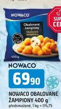 Trefa NOWACO OBALOVANÉ ŽAMPIONY 400 g předsmažené nabídka