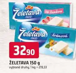 Trefa ŽELETAVA 150 g vybrané druhy nabídka