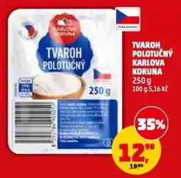 Penny Market Tvaroh polotučný karlova koruna nabídka
