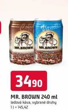 Trefa MR. BROWN 240 ml ledová káva nabídka