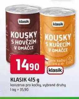 Trefa KLASIK 415 g konzerva pro kočky nabídka