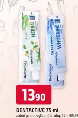Trefa DENTACTIVE 75 ml zubní pasta nabídka