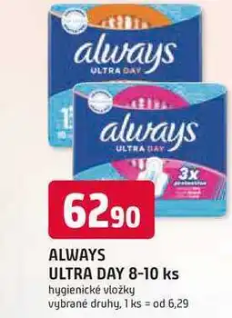 Trefa ALWAYS ULTRA DAY 8-10 ks nabídka