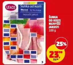 Penny Market Šunka od kosti nejvyšší jakosti nabídka