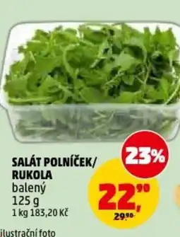 Penny Market Salát polníček/ rukola nabídka