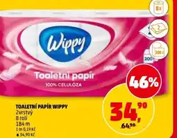 Penny Market Toaletní papír wippy 2vrstvý nabídka