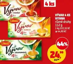 Penny Market Vývar 4 ks vitana nabídka
