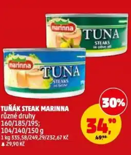 Penny Market Tuňák steak marinna nabídka