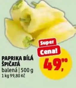 Penny Market Paprika bílá špičatá nabídka