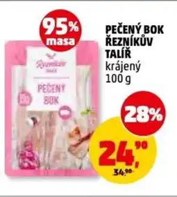 Penny Market Pečený bok řezníkův talíř krájený nabídka