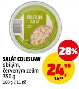 Penny Market Salát coleslaw s bílým, červeným zelím nabídka