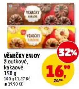 Penny Market Věnečky enjoy žloutkové, kakaové nabídka