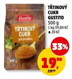 Penny Market Třtinový cukr gustito nabídka