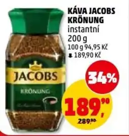 Penny Market Káva jacobs krönung instantní nabídka