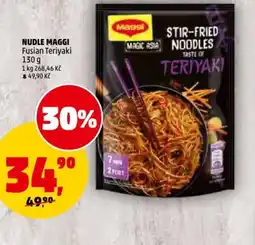 Penny Market Nudle maggi fusian teriyaki nabídka