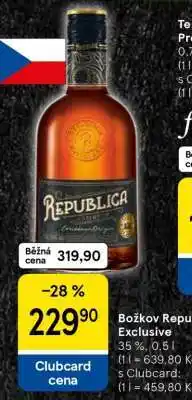 Tesco Božkov Republica Exclusive nabídka