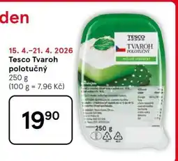 Tesco Tesco Tvaroh polotučný nabídka