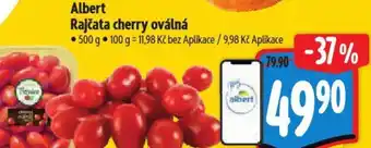 Albert Albert Rajčata cherry oválná nabídka