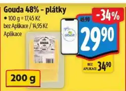 Albert Gouda 48% - plátky nabídka