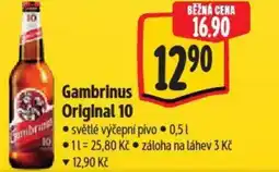 Albert Gambrinus Original 10 nabídka