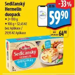 Albert Sedlčanský Hermelín duopack nabídka