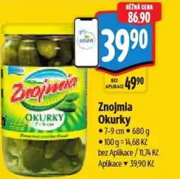 Albert Znojmia Okurky nabídka