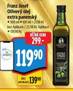 Albert Franz Josef Olivový olej extra panenský nabídka