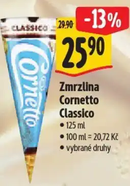 Albert Zmrzlina Cornetto Classico nabídka
