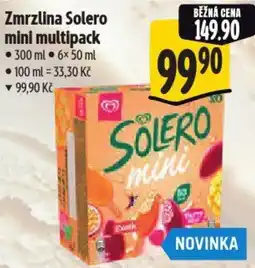 Albert Zmrzlina Solero mini multipack nabídka