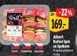 Albert Albert Kuřecí špíz se špekem nabídka