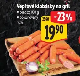 Albert Vepřové klobásky na gril nabídka