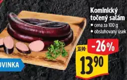 Albert Kominický točený salám nabídka