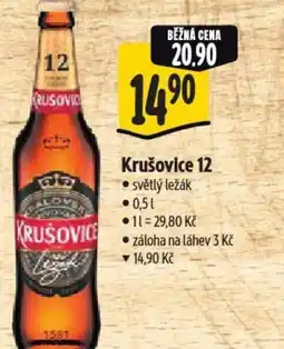 Albert Krušovice 12 nabídka