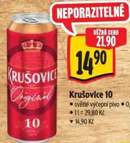 Albert Krušovice 10 nabídka