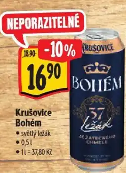 Albert Krušovice Bohém nabídka