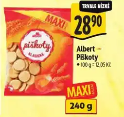 Albert Albert Piškoty nabídka