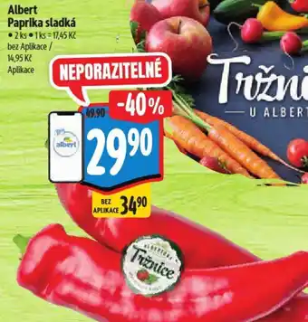 Albert Albert Paprika sladká nabídka
