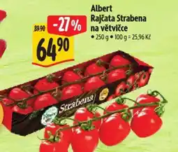 Albert Albert Rajčata Strabena na větvičce nabídka