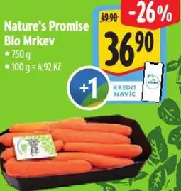 Albert Nature's Promise Bio Mrkev nabídka