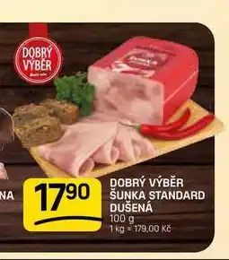 Flop DOBRÝ VÝBĚR ŠUNKA STANDARD DUŠENÁ nabídka