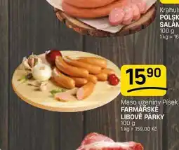 Flop FARMÁŘSKÉ LIBOVÉ PÁRKY nabídka