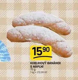 Flop KOBLIHOVÝ BANÁNEK S NÁPLNÍ nabídka