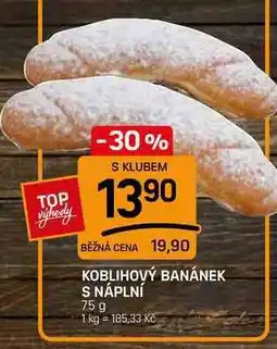 Flop KOBLIHOVÝ BANÁNEK S NÁPLNÍ nabídka